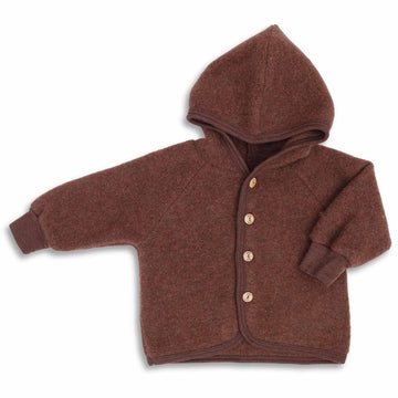 Manteau en laine - mélange cannelle - Engel Natur